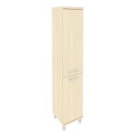 First Шкаф высокий узкий левый KSU-1.3 (L) Клен 401*432*2060
