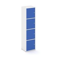 Locker plus Комплект №4 LK.K-004 Белый/Синий 408*350*1593