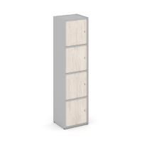 Locker plus Комплект №4 LK.K-004 Серый/Денвер Светлый 408*350*1593