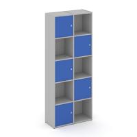 Locker plus Комплект №8 LK.K-008 Серый/Синий 798*350*1983