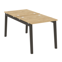Onix Wood Рабочая станция OW.D.RS-2.0.8 Тиквуд Светлый/Дуб Темный/Металл Антрацит 780*1635*750