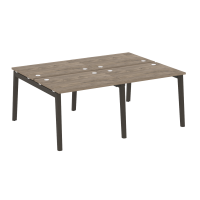 Onix Wood Рабочая станция OW.D.RS-4.1.7 Дуб Аттик/Дуб Темный/Металл Антрацит 1960*1475*750