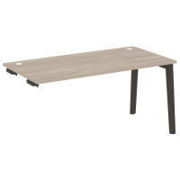 Onix Wood Стол-приставка OW.SPR-4.8 Дуб Аттик/Дуб Темный/Металл Антрацит 1580*800*750