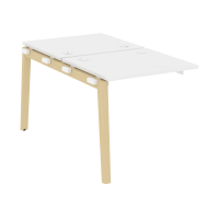 Onix Wood Наборный эл. раб. станции OW.2.NRS-0.7 Белый Бриллиант/Дуб Светлый/Металл Белый 780*1475*750