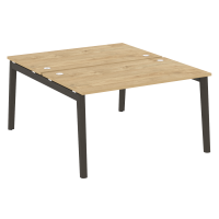 Onix Wood Рабочая станция OW.D.RS-2.3.8 Тиквуд Светлый/Дуб Темный/Металл Антрацит 1380*1635*750