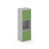 Locker plus Комплект №1 LK.K-001 Серый/Зеленый 408*350*1203