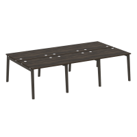 Onix Wood Рабочая станция OW.D.RS-6.1.8 Дуб Мали/Дуб Темный/Металл Антрацит 2940*1635*750