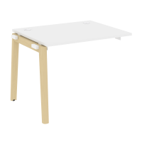 Onix Wood Наборный эл. раб. станции OW.1.NRS-1.8 Белый Бриллиант/Дуб Светлый/Металл Белый 980*800*750