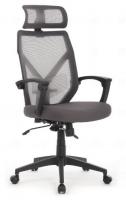 Кресло Oliver RCH W-203AC Черный пластик/Серый