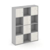 Locker plus Комплект №6 LK.K-006 Серый/Дуб Наварра 1188*350*1593