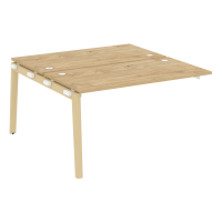 Onix Wood Наборный эл. раб. станции OW.2.NRS-3.7 Тиквуд Светлый/Дуб Светлый/Металл Белый 1380*1475*750