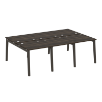Onix Wood Рабочая станция OW.D.RS-6.0.8 Дуб Мали/Дуб Темный/Металл Антрацит 2340*1635*750