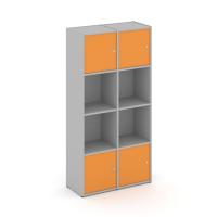 Locker plus Комплект №5 LK.K-005 Серый/Оранжевый 798*350*1593