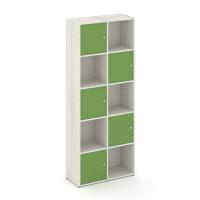 Locker plus Комплект №8 LK.K-008 Дуб Наварра/Зеленый 798*350*1983