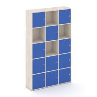 Locker plus Комплект №9 LK.K-009 Денвер Светлый/Синий 1188*350*1983