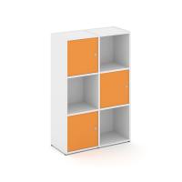 Locker plus Комплект №2 LK.K-002 Белый/Оранжевый 798*350*1203