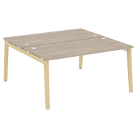 Onix Wood Рабочая станция OW.D.RS-2.4.8 Дуб Аттик/Дуб Светлый/Металл Белый 1580*1635*750