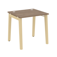 Onix Wood Стол письменный OW.SP-0.7 Дуб Аризона/Дуб Светлый/Металл Белый 780*720*750