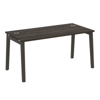 Onix Wood Direct Стол руководителя OW.SRR-4.8 Дуб Мали/Дуб Темный/Металл Антрацит 1580*800*750