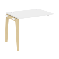 Onix Wood Наборный эл. раб. станции OW.1.NRS-1.7 Белый Бриллиант/Дуб Светлый/Металл Белый 980*720*750