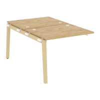 Onix Wood Наборный эл. раб. станции OW.2.NRS-1.8 Тиквуд Светлый/Дуб Светлый/Металл Белый 980*1635*750