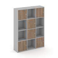 Locker plus Комплект №6 LK.K-006 Серый/Денвер Светлый 1188*350*1593
