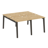 Onix Wood Рабочая станция OW.D.RS-4.0.8 Тиквуд Светлый/Дуб Темный/Металл Антрацит 1560*1635*750