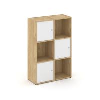 Locker plus Комплект №2 LK.K-002 Тиквуд Светлый/Белый 798*350*1203
