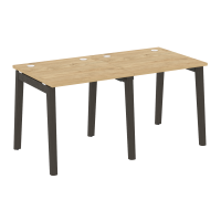 Onix Wood Рабочая станция OW.RS-2.0.8 Тиквуд Светлый/Дуб Темный/Металл Антрацит 1560*800*750