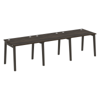 Onix Wood Рабочая станция OW.RS-3.1.8 Дуб Мали/Дуб Темный/Металл Антрацит 2940*800*750