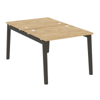 Onix Wood Рабочая станция OW.D.RS-2.1.8 Тиквуд Светлый/Дуб Темный/Металл Антрацит 980*1635*750
