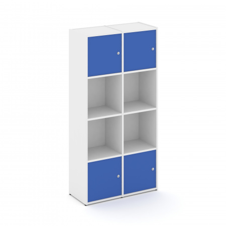 Locker plus Комплект №5 LK.K-005 Белый/Синий 798*350*1593
