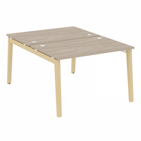 Onix Wood Рабочая станция OW.D.RS-2.2.8 Дуб Аттик/Дуб Светлый/Металл Белый 1180*1635*750