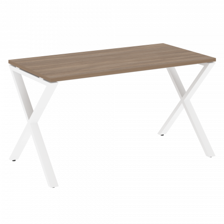 Loft Стол рабочий VR.L-SRX-3.7 Дуб Аризона/Металл Белый 1380*720*750