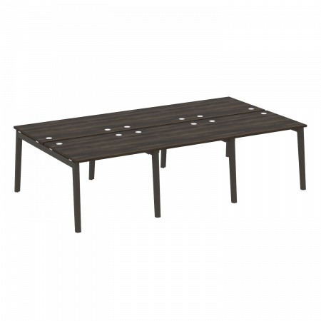Onix Wood Рабочая станция OW.D.RS-6.1.8 Дуб Мали/Дуб Темный/Металл Антрацит 2940*1635*750