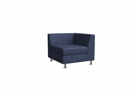 Prime Секция с подлокотником одноместная левая PR.SP-1 (L) Elain 14 820*800*640