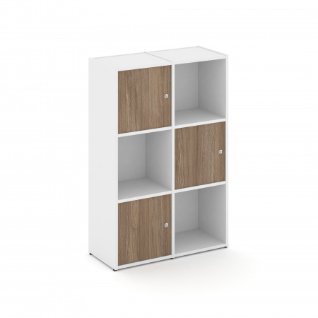 Locker plus Комплект №2 LK.K-002 Белый/Дуб Аризона 798*350*1203