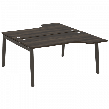 Onix Wood Рабочая станция OW.D.SA-1 Дуб Мали/Дуб Темный/Металл Антрацит 1580*1995*750 (1475/460)