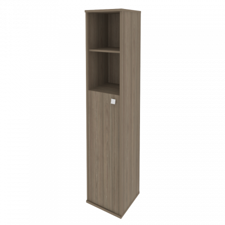 Style Шкаф высокий узкий левый Л.СУ-1.6 (L) Вяз Благородный 412*410*1980