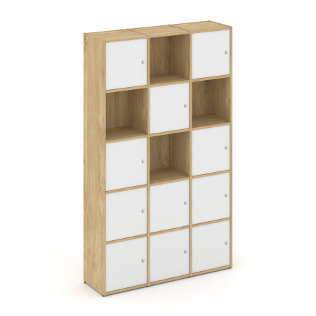 Locker plus Комплект №9 LK.K-009 Тиквуд Светлый/Белый 1188*350*1983