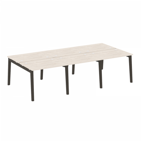 Onix Wood Рабочая станция OW.D.RS-6.1.7 Денвер Светлый/Дуб Темный/Металл Антрацит 2940*1475*750