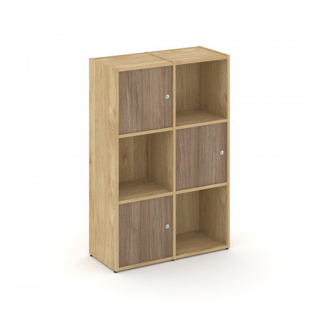 Locker plus Комплект №2 LK.K-002 Тиквуд Светлый/Дуб Аризона 798*350*1203