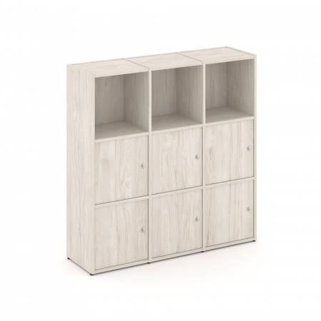 Locker plus Комплект №3 LK.K-003 Денвер Светлый 1188*350*1203