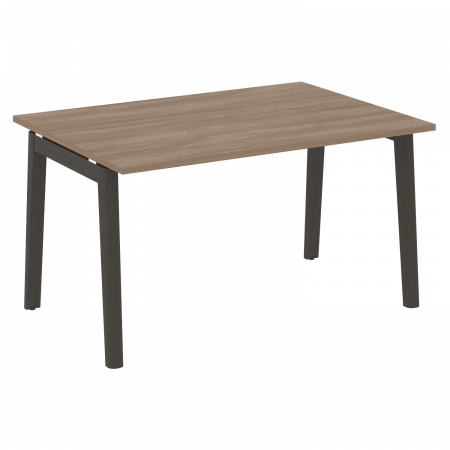 Onix Wood Стол переговорный (1 столешница) OW.PRG-1.3 Дуб Аризона/Дуб Темный/Металл Антрацит 1380*980*750