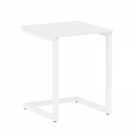 Home Office Стол письменный VR.SP-2-58 Белый Бриллиант/Металл Белый 580*600*750