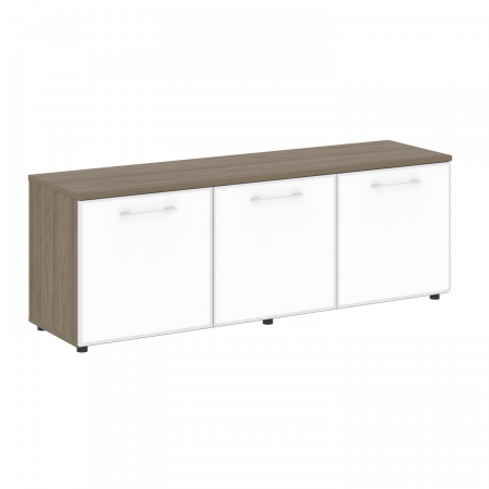 Yalta Тумба модульная LT.TS-3.5 white Вяз Благородный/Стекло White 1642*450*580