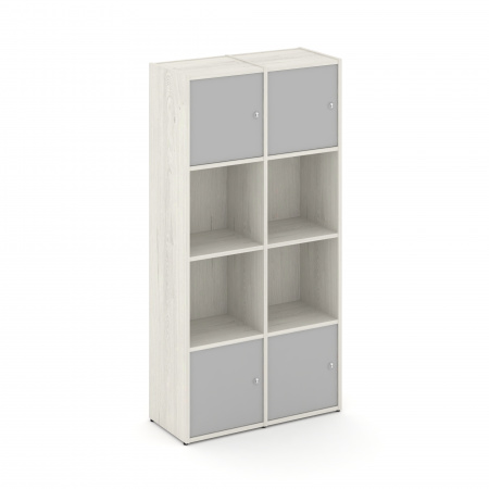 Locker plus Комплект №5 LK.K-005 Дуб Наварра/Серый 798*350*1593