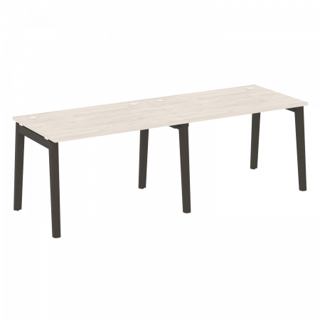 Onix Wood Рабочая станция OW.RS-2.2.8 Денвер Светлый/Дуб Темный/Металл Антрацит 2360*800*750