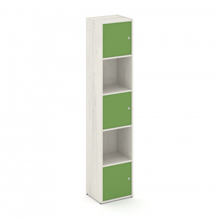 Locker plus Комплект №7 LK.K-007 Дуб Наварра/Зеленый 408*350*1983