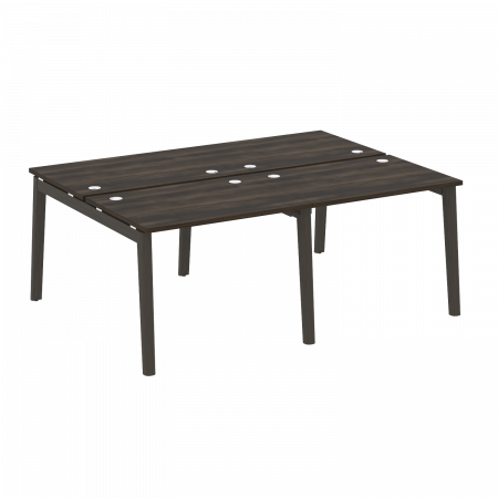 Onix Wood Рабочая станция OW.D.RS-4.1.7 Дуб Мали/Дуб Темный/Металл Антрацит 1960*1475*750